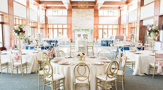 Get Cozy With This Pretty Fall Country Club Wedding